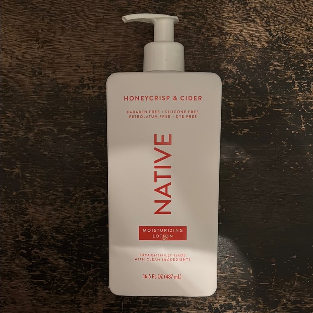 New NATIVE limited edition Honeycrisp & Cider Moisturizing Lotion